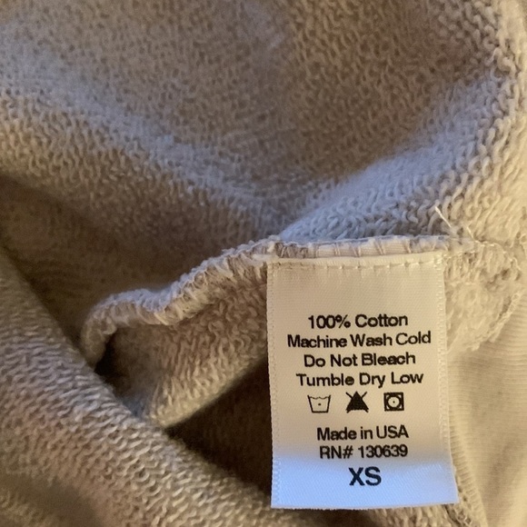 Free People Over and Out Graphic Vintage looking Pullover Tennis Sweatshirt NWOT - Picture 11 of 15